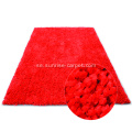Polyester Shagy golvmattan mattan i vanlig färg